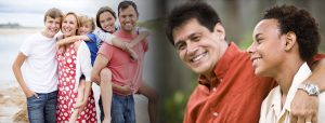 little boy having fun with man little boy having fun with man