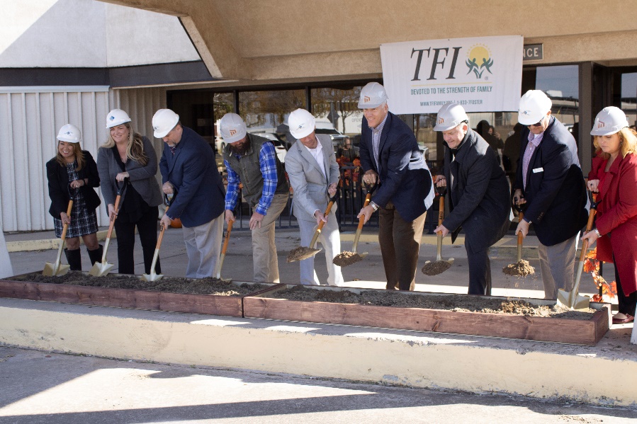 TFI Kicks Off Renovations for New Wichita Falls Residential Child Care Facility