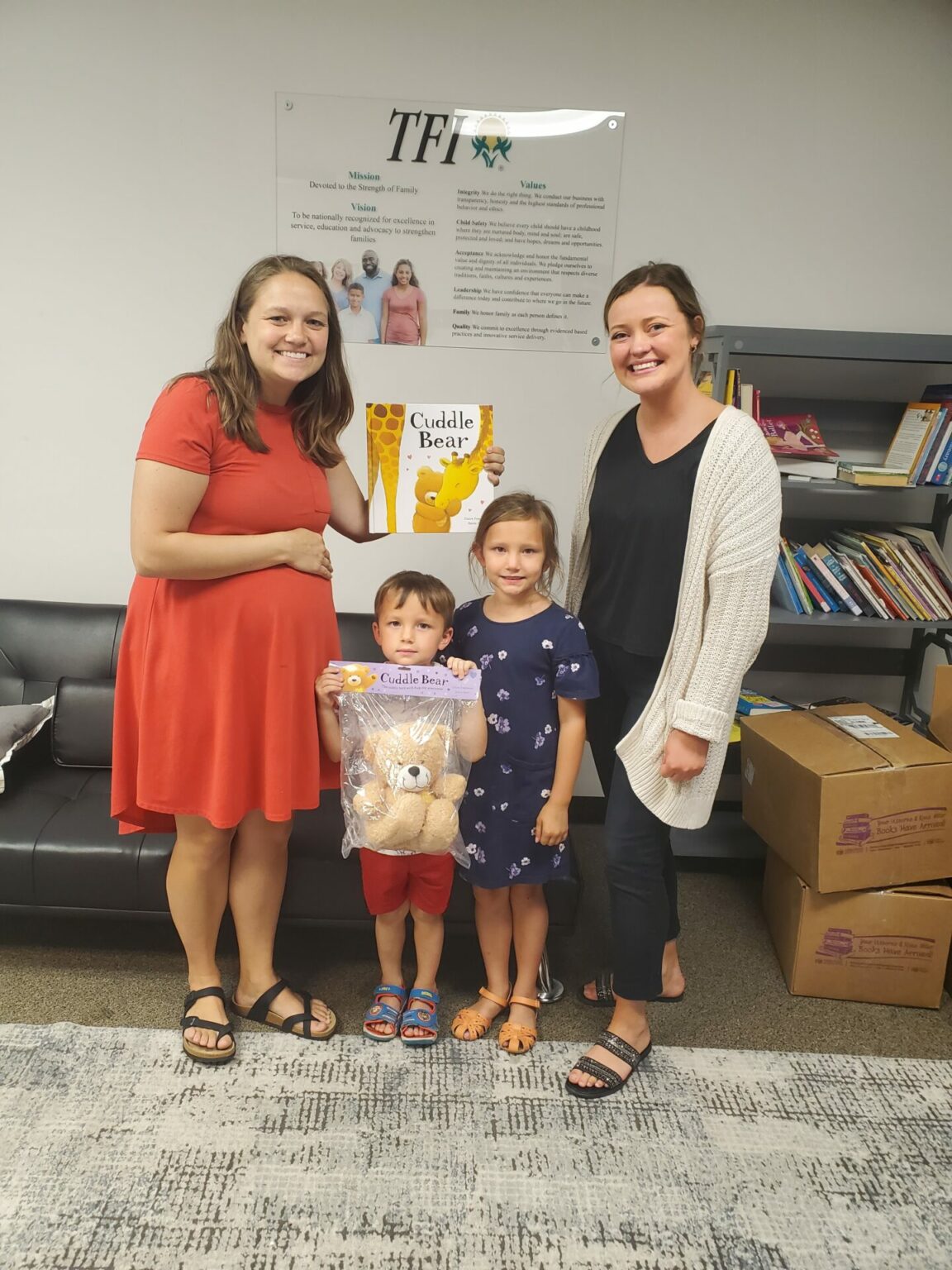 Local Kindergarten Teacher Gives Back to Children in Foster Care TFI